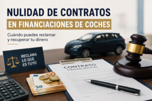 Nulidad de contratos en financiaciones de coches: cuándo puedes reclamar y recuperar tu dinero
